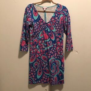 Lilly Pulitzer quarter sleeve dress